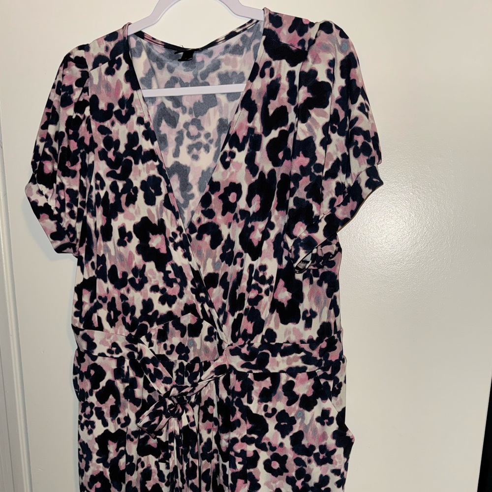 Torrid Mini Studio Knit Surplice Dress 2x - Picture 6 of 6
